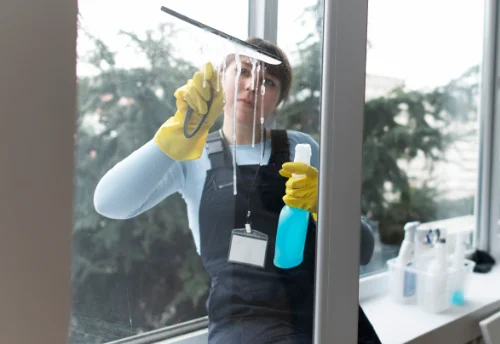 Nettoyage de vitres intérieures et extérieures à Arnage